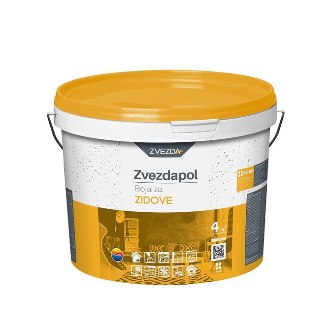 ZVEZDA Zvezdapol boja za zidove 2l ZVEZDA Zvezdapol boja za zidove 2l